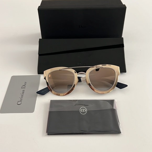 Dior Accessories - Christian DIOR Chromic Women Gold Metal Frame Sunglasses $598 New & Authentic